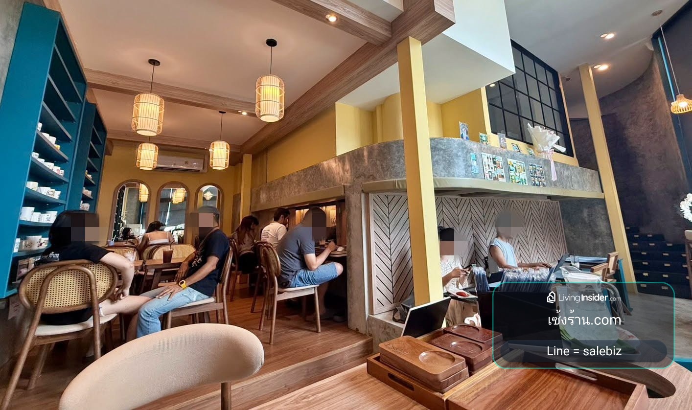 เซ้ง ร้านกาแฟ 2ชั้น ย่านรามคำแหง สนามกีฬาราชมัง ใกล้ Airport Rail Link รอบร้านเป็นแหล่งออฟฟิศ-คอนโด ที่จอดรถเยอะ – รูปที่ 4