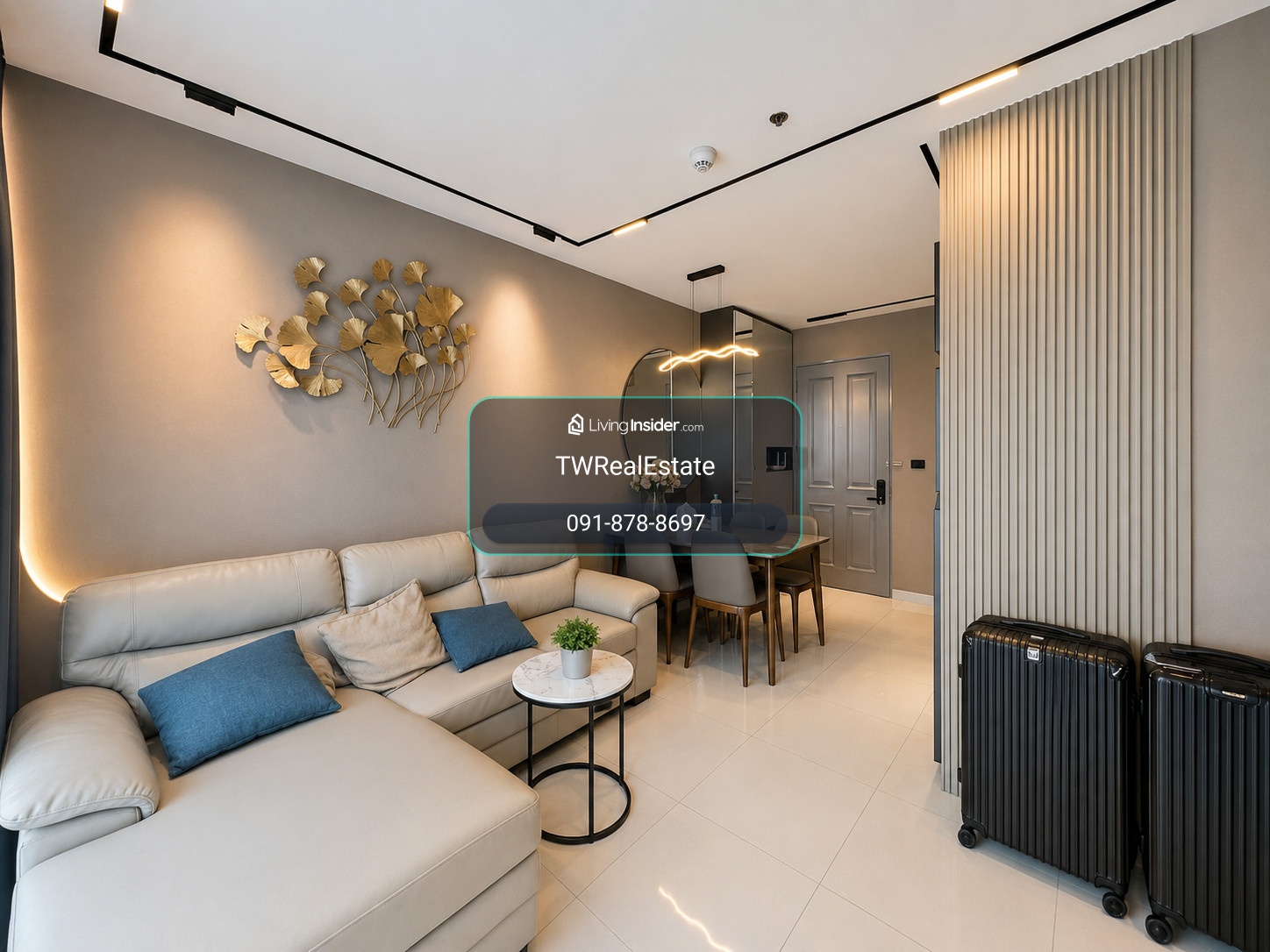 ขายคอนโด The Mark Ratchada – Airport Link ห้องสวยตกแต่ง Premium Built-in | 2 ห้องนอน | 57 ตร.ม. | พร้อมเข้าอยู่ – รูปที่ 2