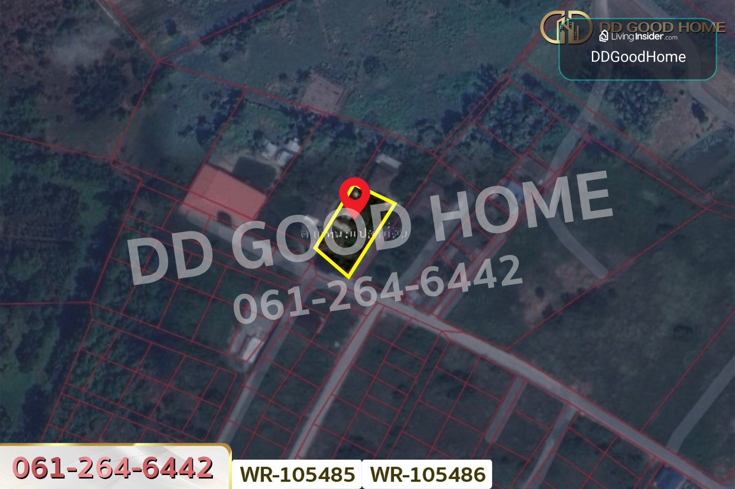 ที่ดินพร้อมบ้านเดี่ยวบ้านฉาง 1 ไร่ 190.7 ตร.ว. ระยอง ใกล้สนามบินอู่ตะเภา WR-105485 / WR-105486 – รูปที่ 2