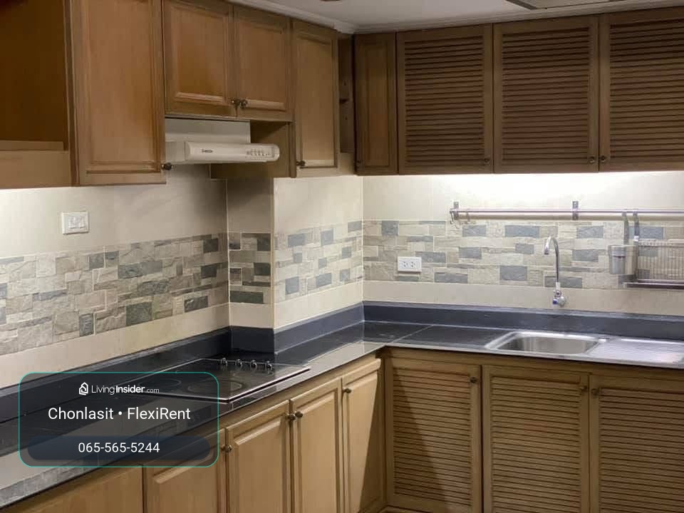 🏙️ Merlin Tower 1, 2-bedroom, 2-bathroom unit, 80 sq.m., 7th floor, Chong Nonsi area. Ready to move in early September.  ✨ Spacious 80 sq.m. unit with 2 bedrooms, 2 bathrooms, separate kitchen and living room. Ideal for families or those seeking spacious  – รูปที่ 4