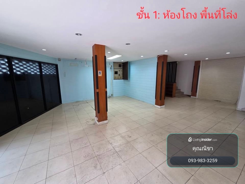 HR3759ให้เช่าตึกแถว/อาคารพาณิชย์ 4 คูหา 4 ชั้น สาทร - นราธิวาส 14 พื้นที่กว้าง 500+ ตร.ม. จอดรถ 6-7 คัน น้ำไม่เคยท่วม – รูปที่ 2