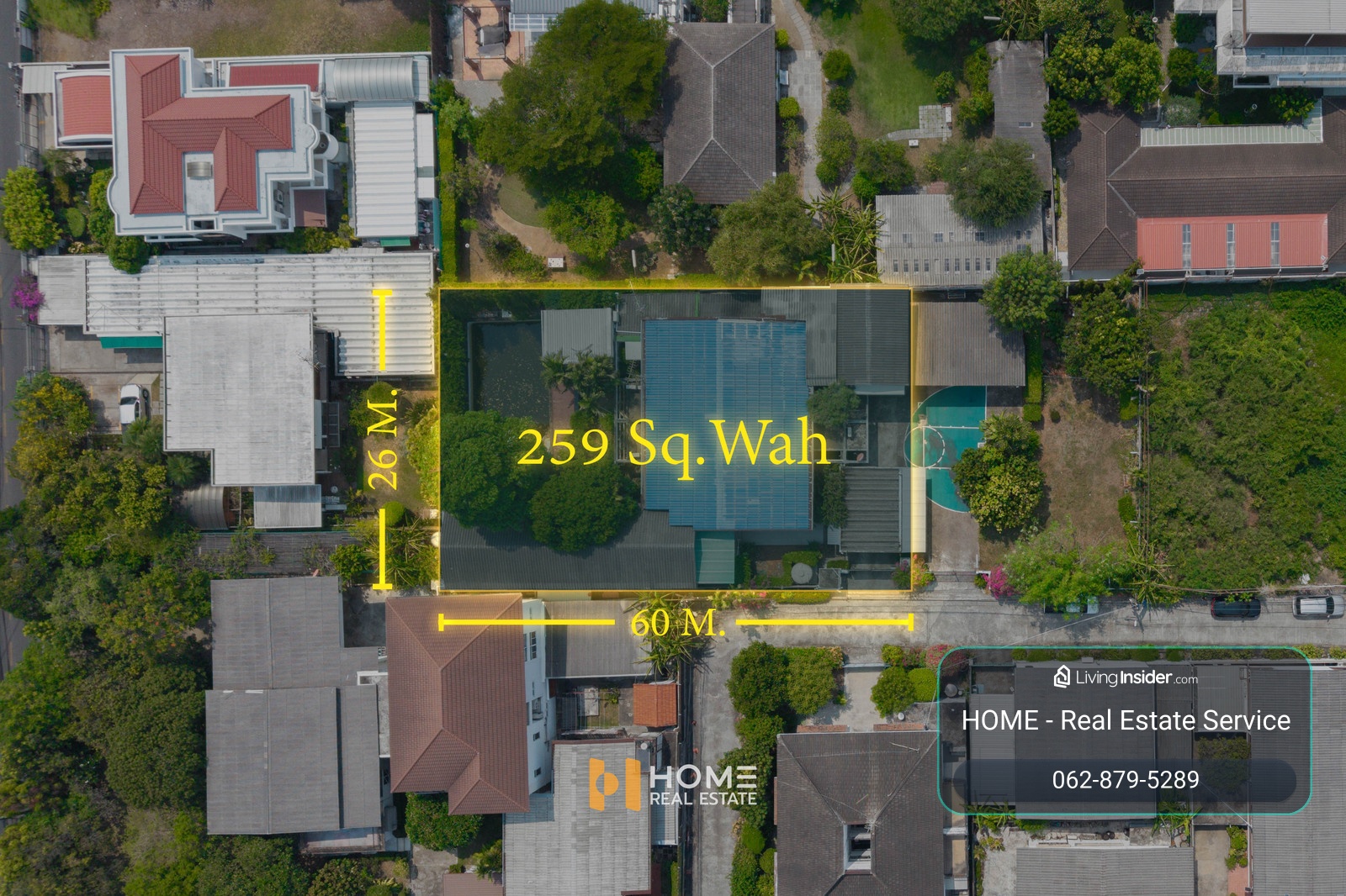 ที่ดิน 259 ตร.ว. ทองหล่อ 25 / 259 ตร.วา (ขาย), Land 259 Sq.w. Thonglor 25 / 259 Square Wa (FOR SALE) PALM901 – รูปที่ 3