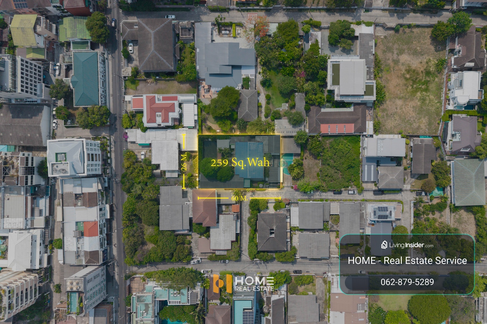 ที่ดิน 259 ตร.ว. ทองหล่อ 25 / 259 ตร.วา (ขาย), Land 259 Sq.w. Thonglor 25 / 259 Square Wa (FOR SALE) PALM901 – รูปที่ 4