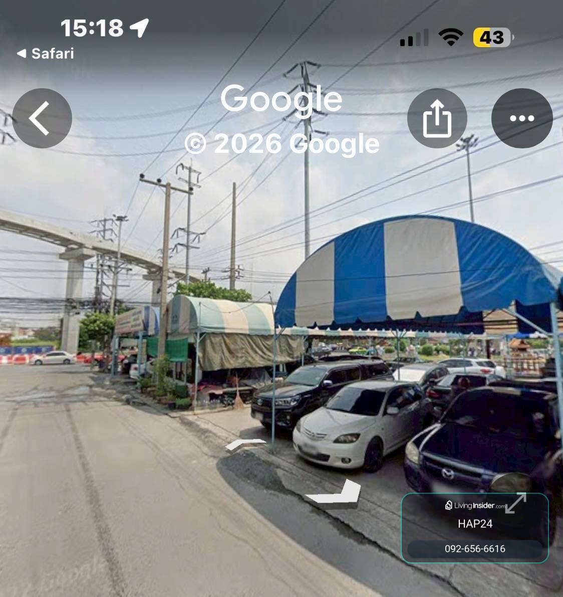 SFF111 HOT DEAL! Land next to the main Srinakarin Road | Sri Thepha Intersection, land in an outstanding location. – รูปที่ 2