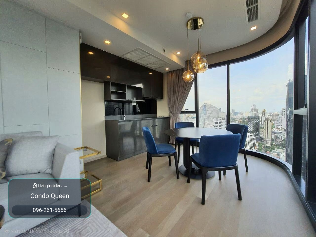 Ashton Asoke แอสตัน อโศก  2นอน 2น้ำ พื้นที่ 65 ตรม ให้เช่า 65,000 บาท  สนใจโทร น้อง 096-2615656 พร้อมให้นัดหมายเข้าชมทุกวัน   Location : Asoke , Sukhumvit   Rental Price : 65,000 Baht   Condominium near Mrt :   Asoke , Sukhumvit Station  Condominium Unit  – รูปที่ 3