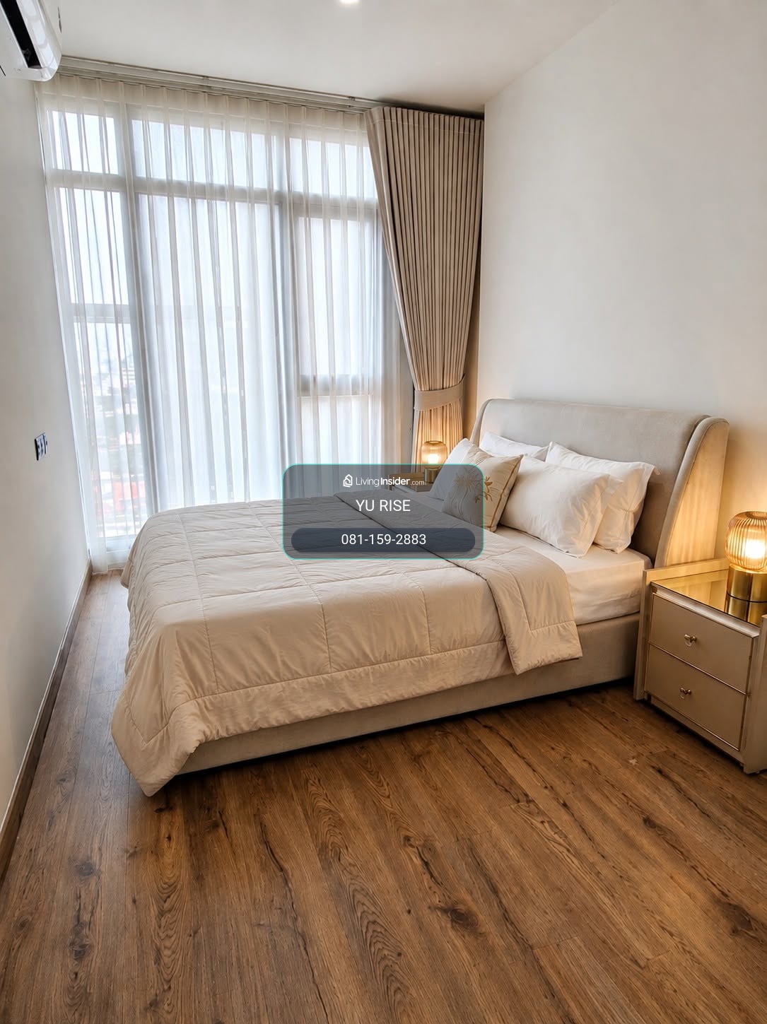 Rhythm ekkamai estate ห้องตกแต่งสวย สไตล์โมเดิร์น พร้อมเฟอร์นิเจอร์ 1 ห้องนอน 1 ห้องน้ำ  – รูปที่ 2