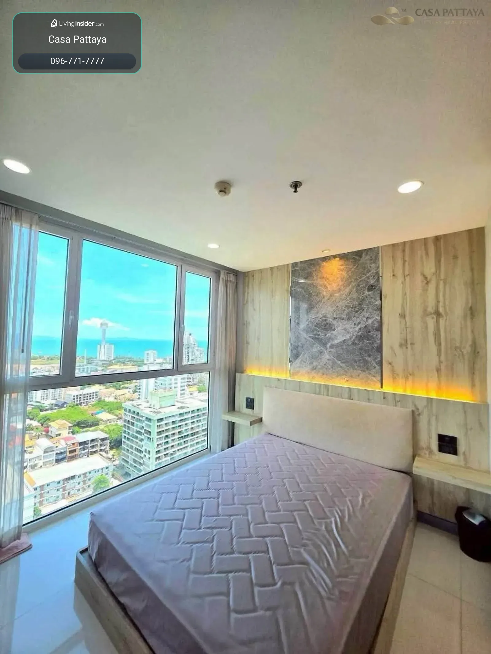 ขายคอนโด The Vision Condo เขาพระตำหนัก ห้องมุม วิวทะเลพาโนรามา – รูปที่ 3