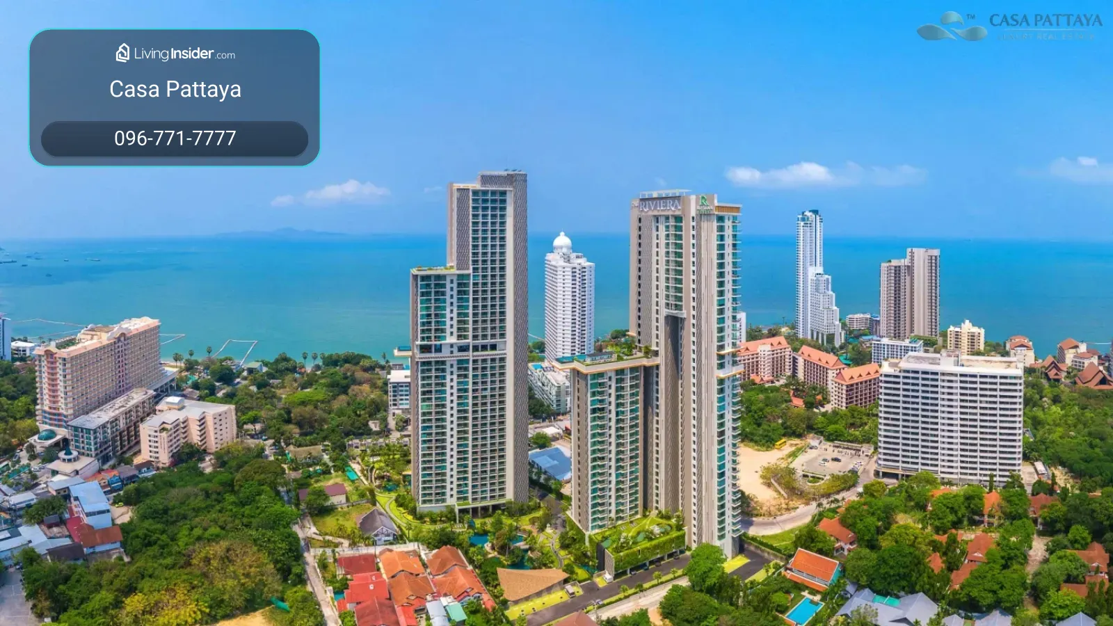 ขายคอนโดหรู The Riviera Wongamat ชั้นสูง วิวทะเลรับวิวเมือง – รูปที่ 2