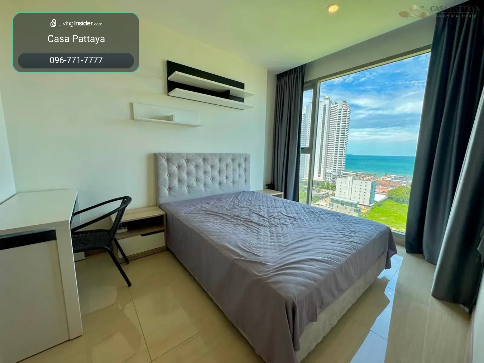 ขายคอนโดเลี้ยงสัตว์ได้ The Riviera Jomtien (ชั้นสูงพร้อมวิวทะเล) – รูปที่ 2
