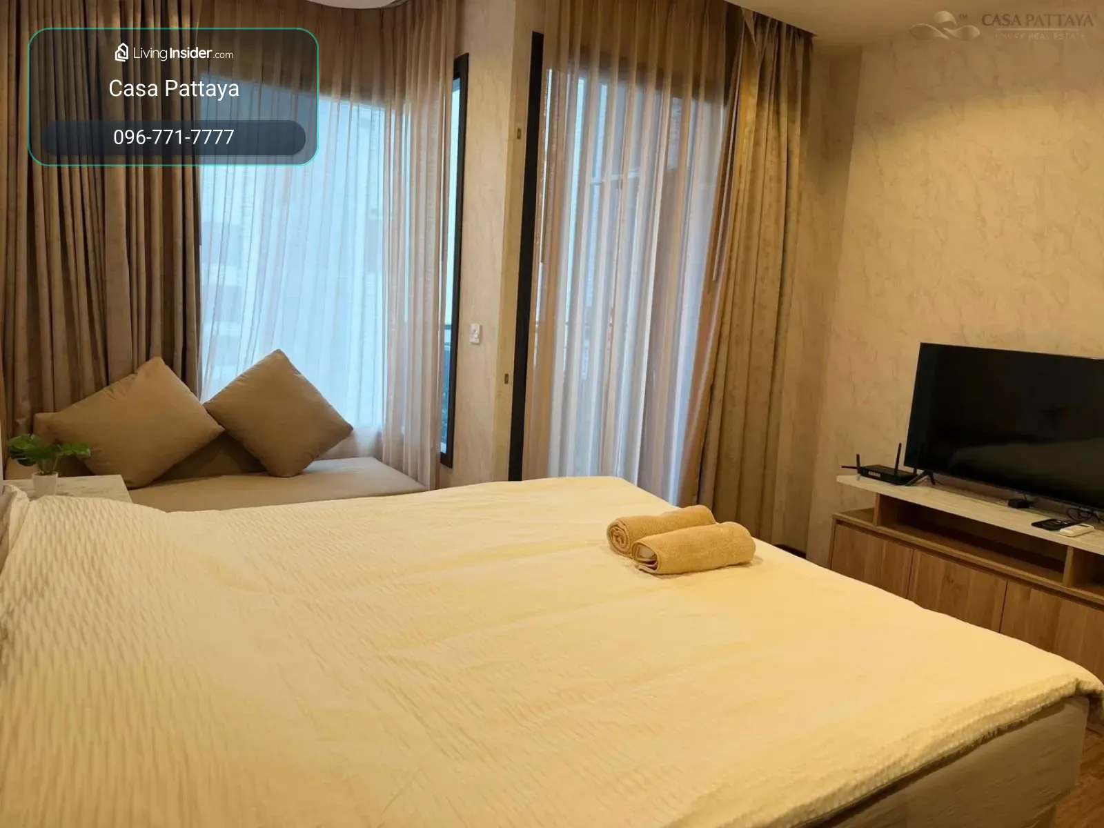 ให้เช่าสตูดิโอสวย Once Pattaya เดินทางสะดวก – รูปที่ 2