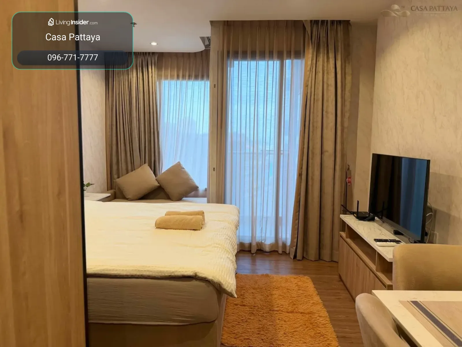 ให้เช่าสตูดิโอสวย Once Pattaya เดินทางสะดวก – รูปที่ 3