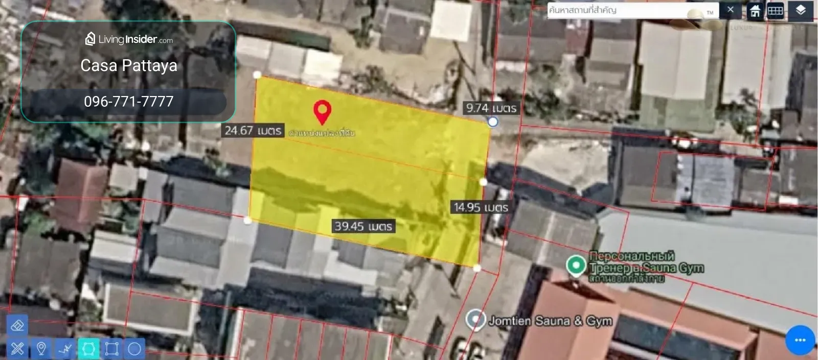 Land for Sale Near Jomtien Beach, Pattaya (Soi Wat Boon Kanjana) – รูปที่ 3
