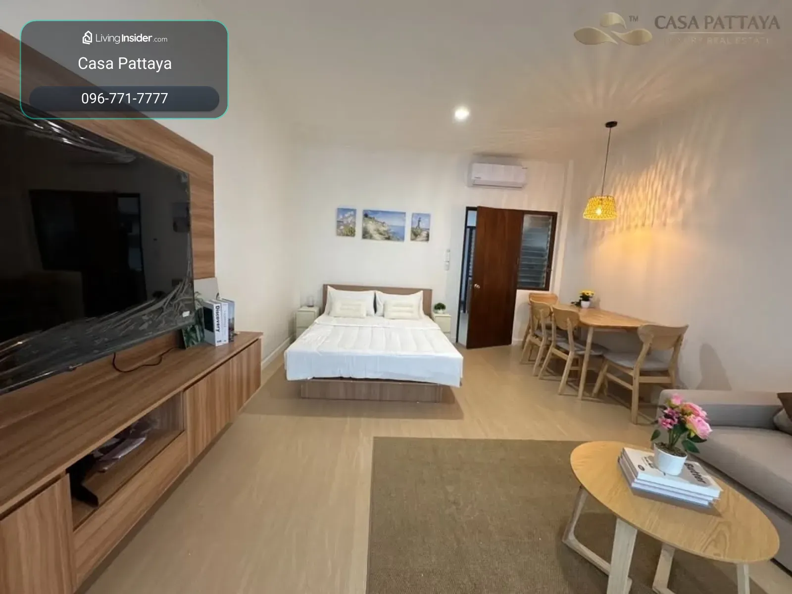 Urgent Sale! Baan Suan Lalana Jomtien –  Renovated Studio with Garden View – รูปที่ 4
