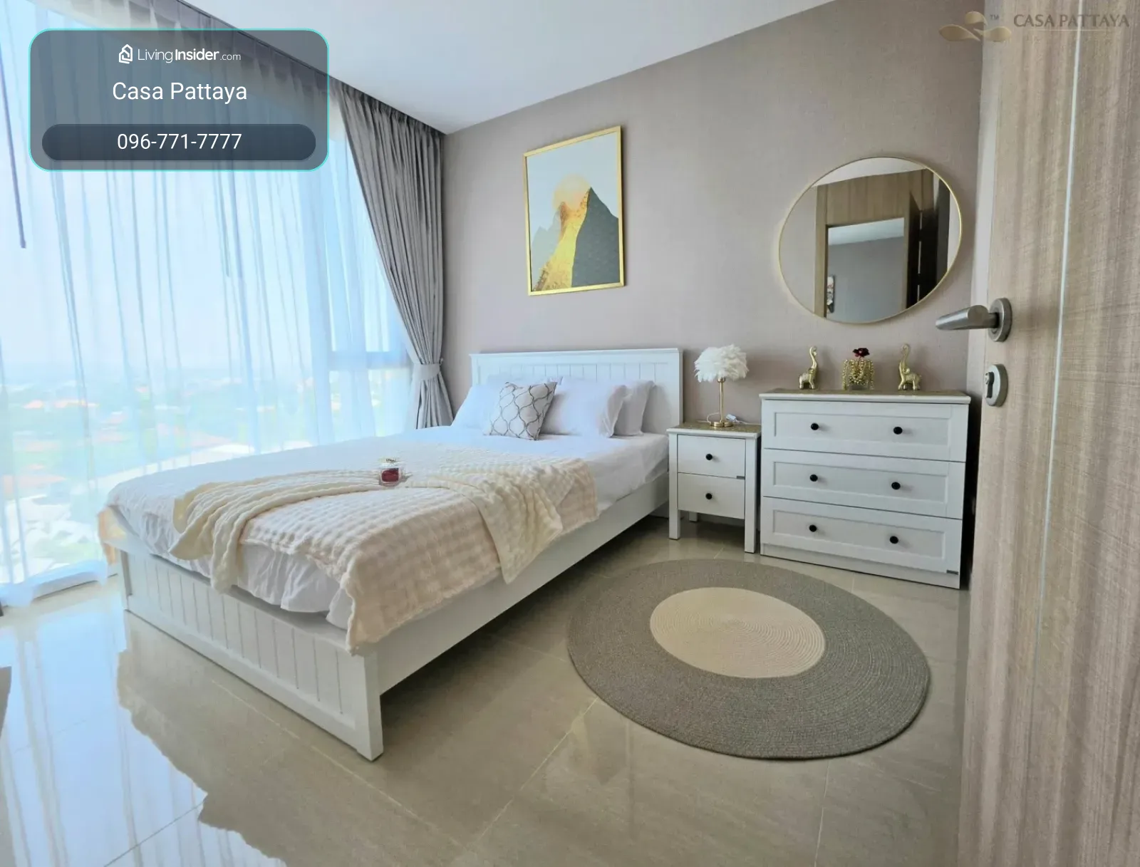 ขาย คอนโดหรู The Riviera Wongamat Beach ชั้น 14 ห้องมุม – รูปที่ 3