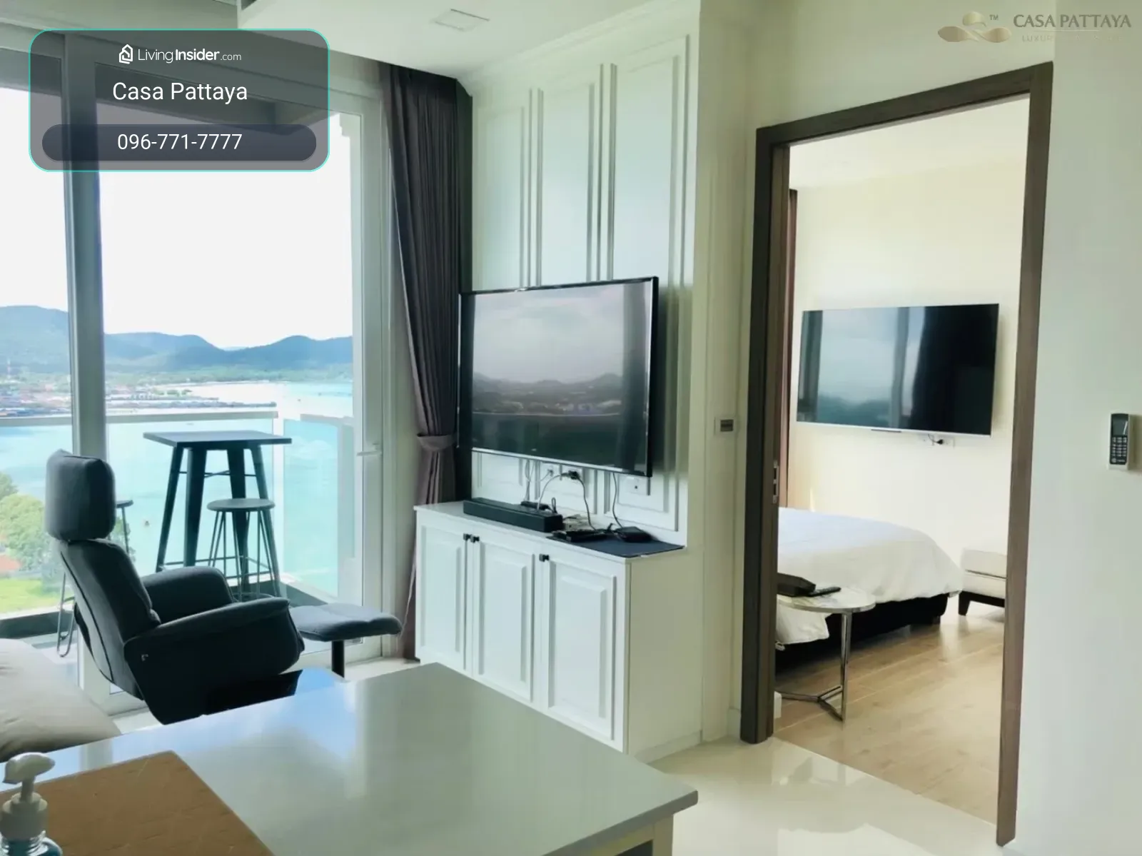 ขาย/ให้เช่า คอนโดหรูติดหาดบางเสร่ Delmare Beachfront Condo – รูปที่ 3
