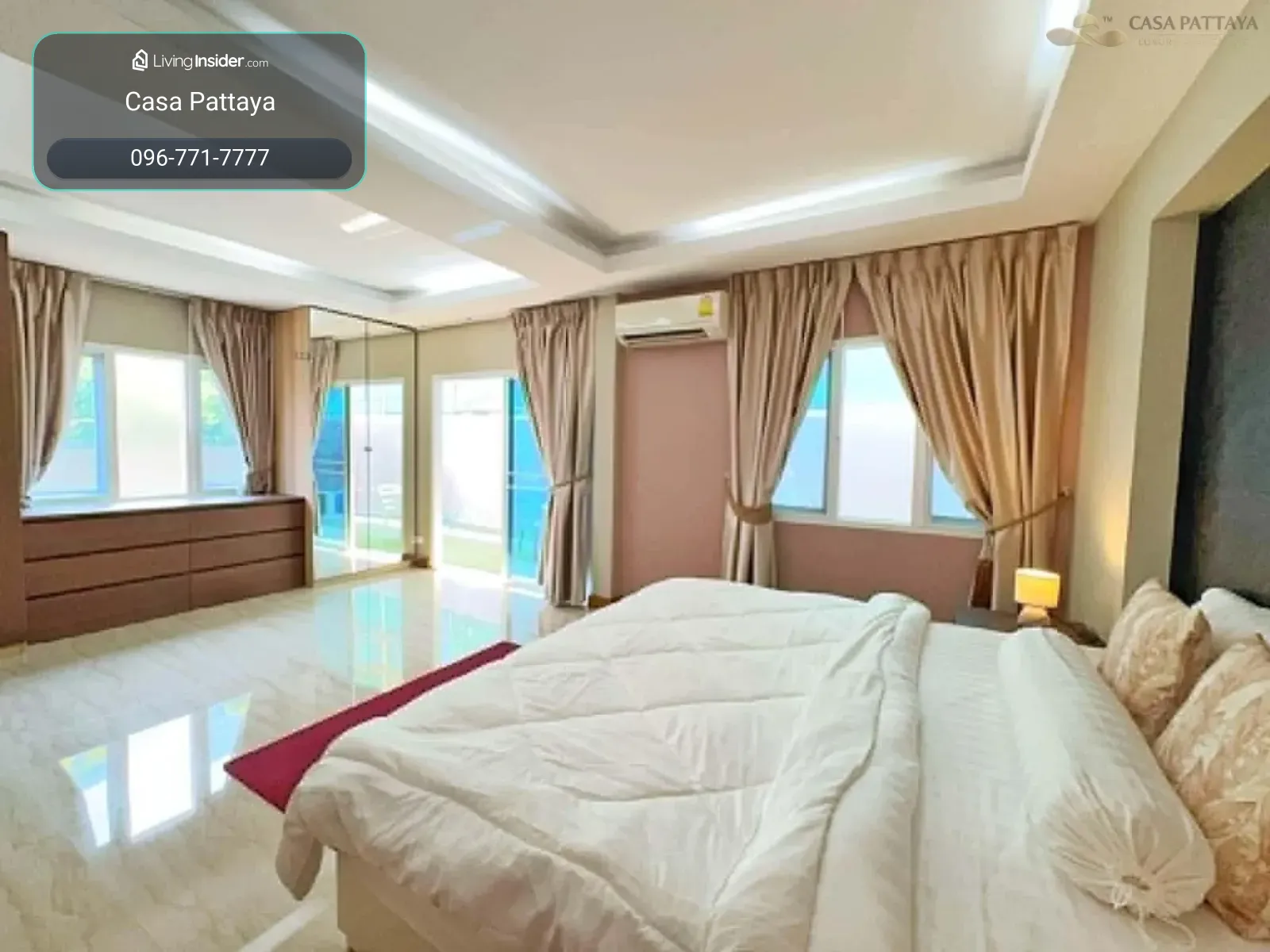 ปล่อยเช่าด่วน! บ้านเดี่ยวสุดหรู ย่านจอมเทียน – เดินเพียง 300 เมตร ถึงหาดดงตาล – รูปที่ 4