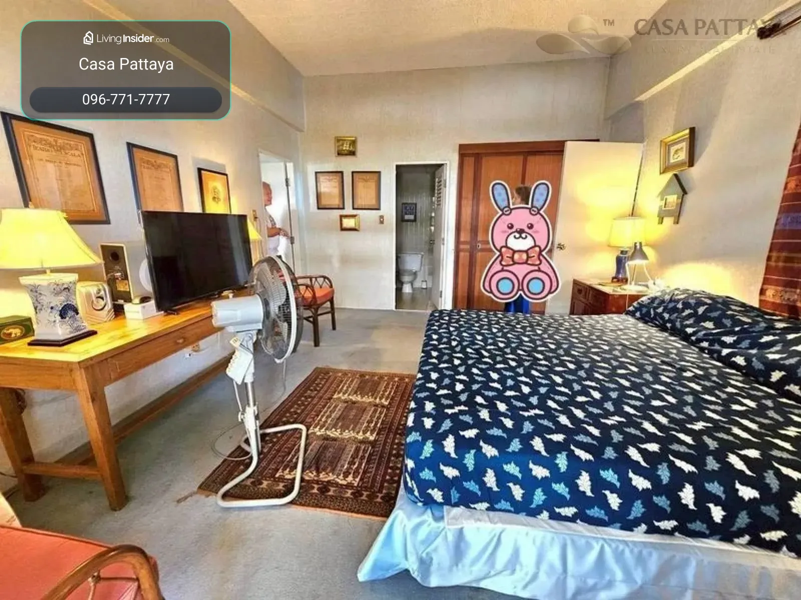 ขายคอนโดที่ Jomtien Condotel  ยูนิตมุมชายหาดขนาดใหญ่พิเศษ – รูปที่ 4