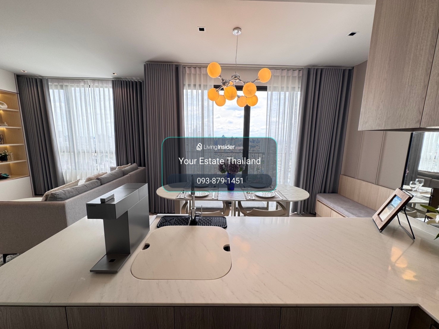Reference Sathorn Wongwianyai ห้องใหม่ 2 bedroom, Available For Rent วิวสวยมาก ห้องสวยมาก ทุกอย่างใหม่ พร้อมให้เช่าครับ – รูปที่ 3