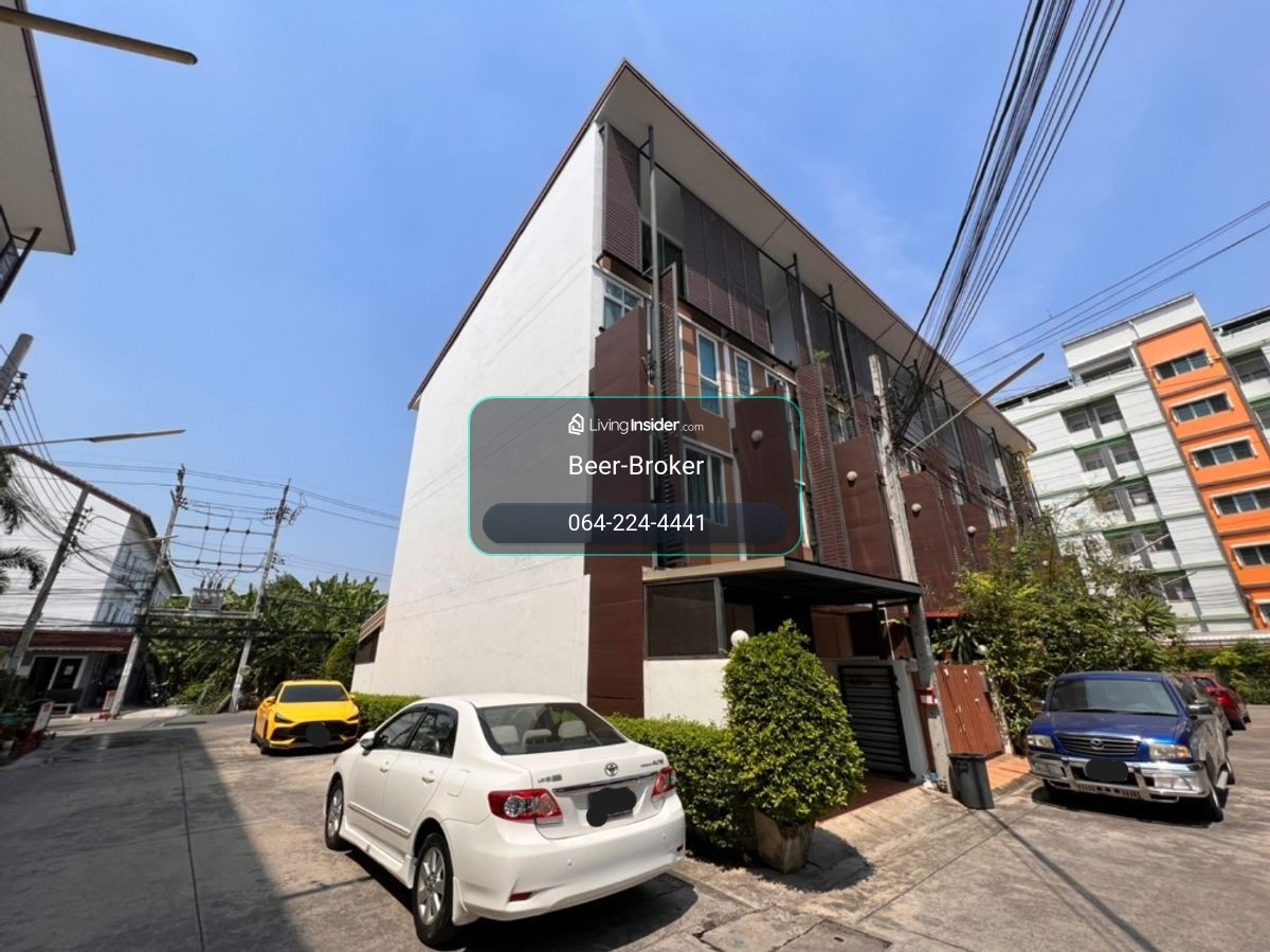 ทาวน์โฮม 4ชั้น 3ห้องนอน ใกล้นิชดาธานี เฟอร์นิเจอร์ เครื่องใช้ไฟฟ้าครบ อยู่หลังเซ็นทรัลแจ้งวัฒนะ – รูปที่ 2