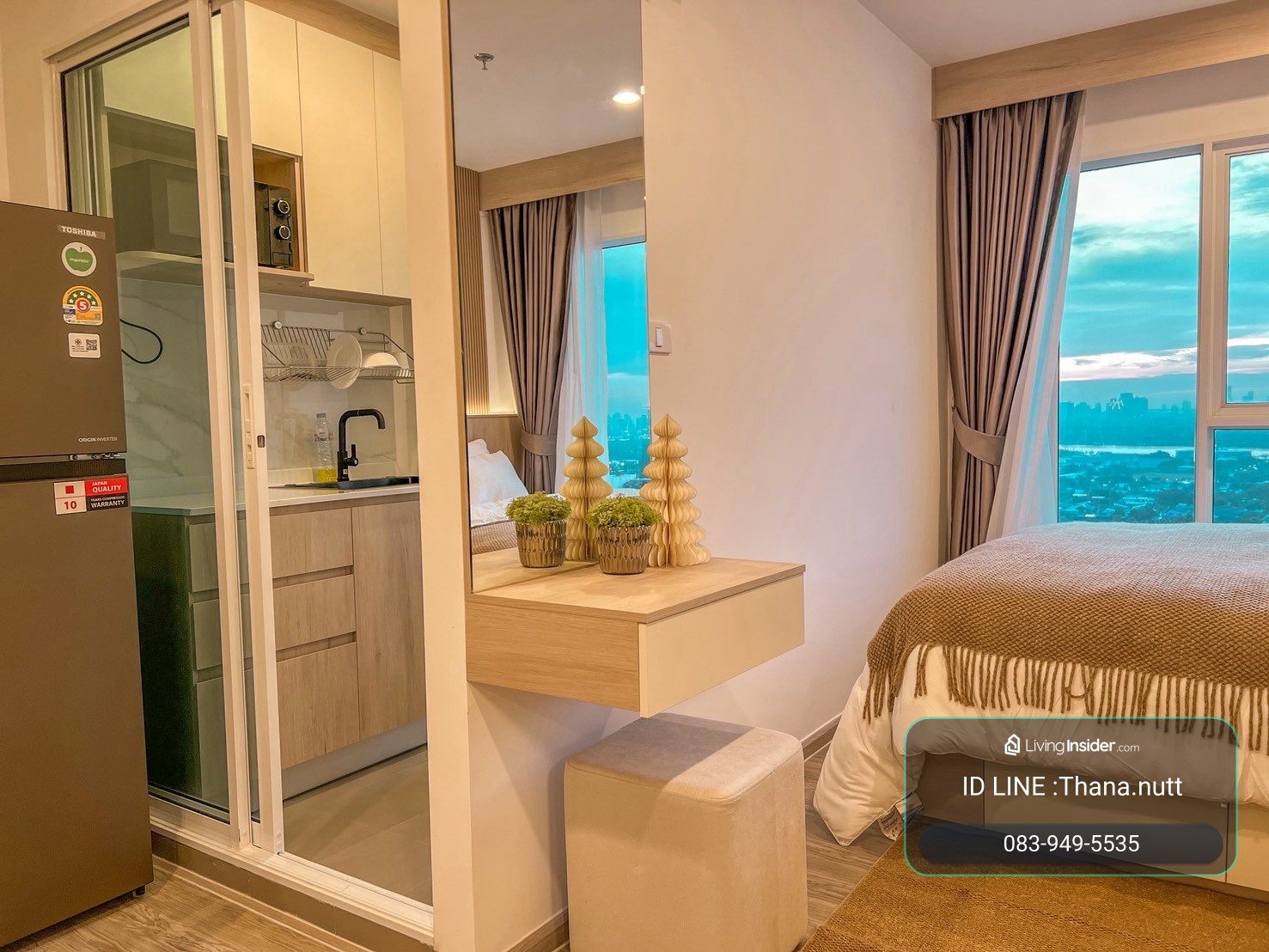 ให้เช่าคอนโด วิวสวยๆ| BTS บางนา | 350 เมตร---รีเจ้นท์ โฮม บางนา – รูปที่ 4