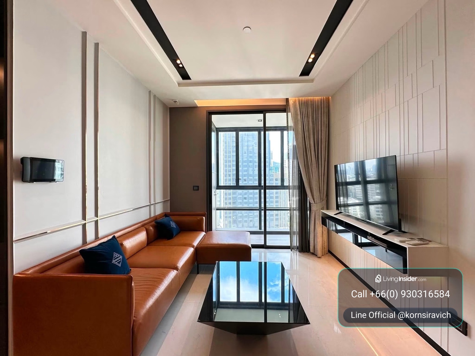 For Rent The Bangkok Thonglor Condominium with 2 Beds 2 Baths – รูปที่ 3