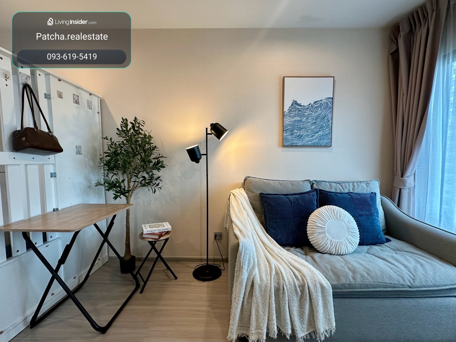 Aspire arawan prime 2 bed 1 bath ห้องมุม ถูกที่สุดในโครงการ – รูปที่ 3