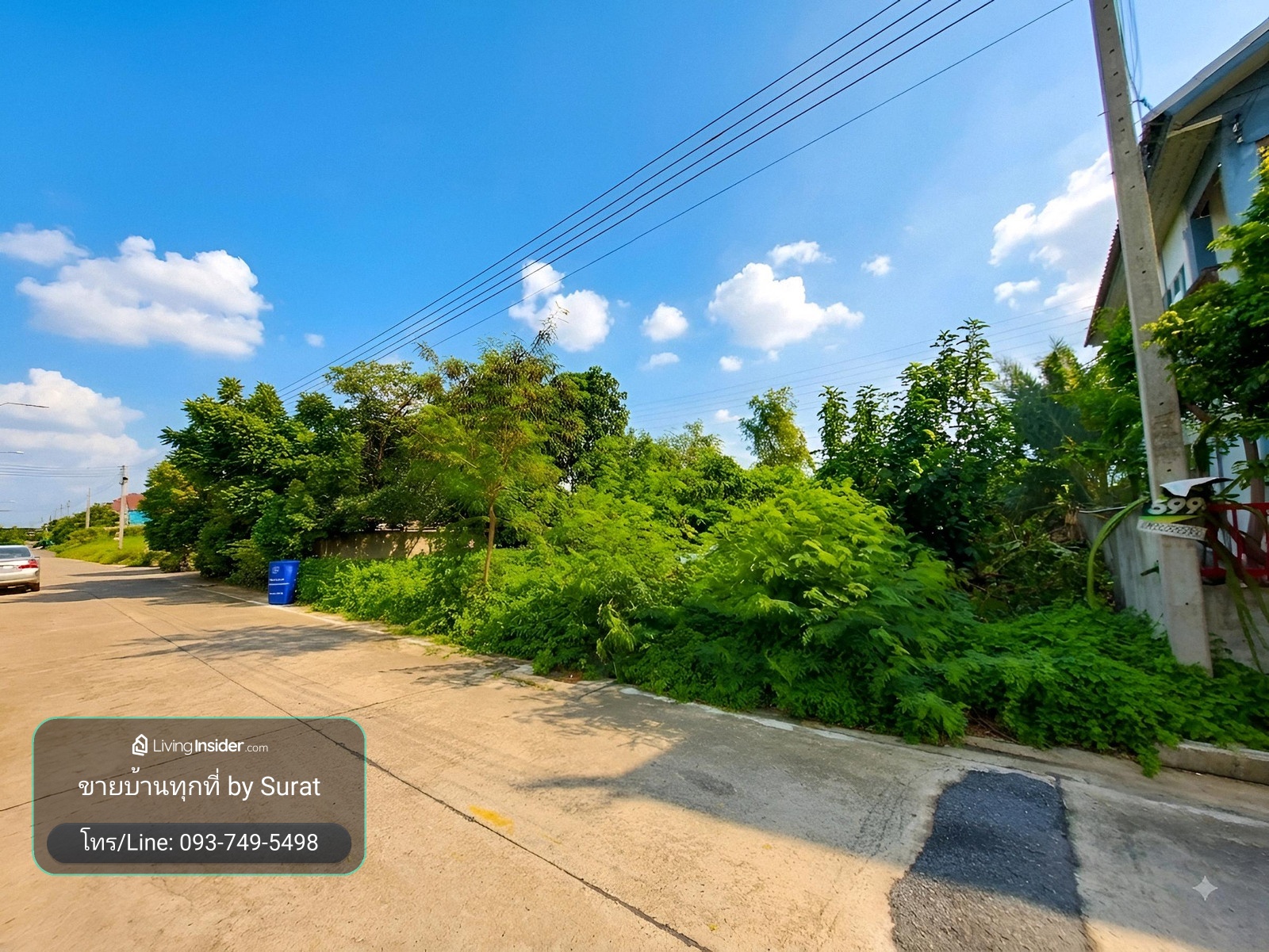 For sale cheap, purple plot land, Khlong Luang, near Thammasat University, Rangsit, 1-0-70.5 rai, only 5.8 million baht. – รูปที่ 4