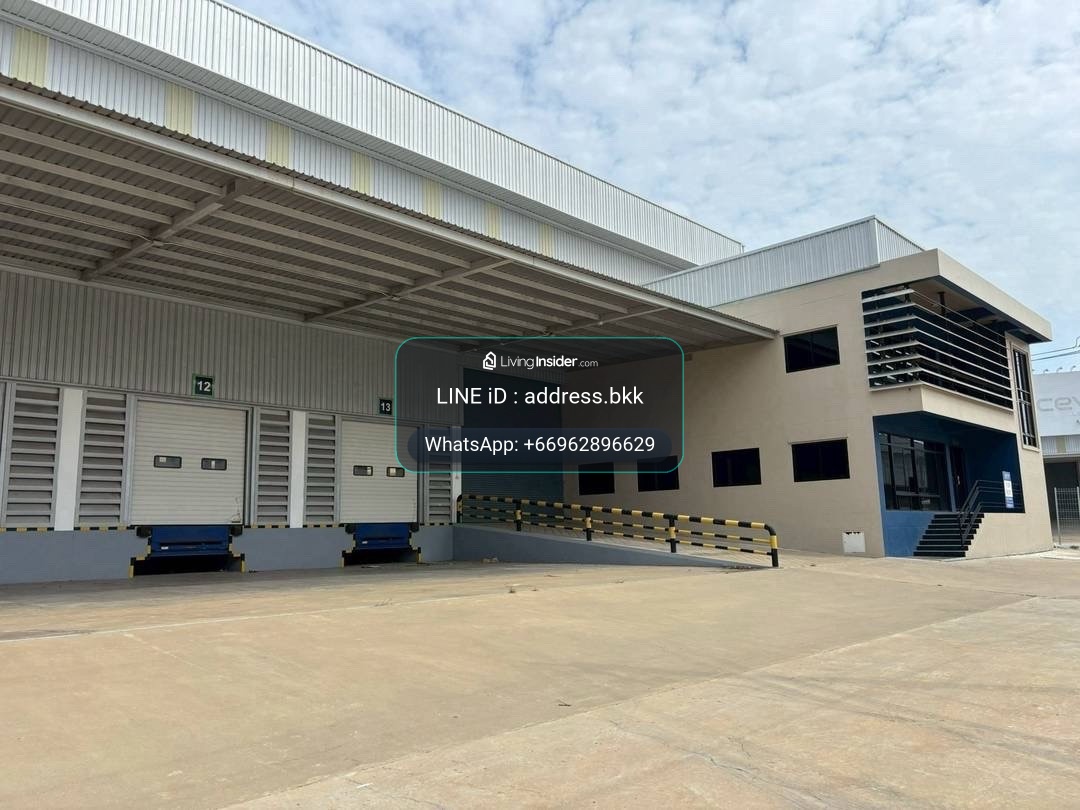 🏭 Stand-alone Factory for Rent: 8,431 sq.m. (approx.) 📍Bangna - Trad km.20, Samutrprakarn  📐 Factory area: 7,524 sq.m. ⚖️ Floor loading: 5 tons/sq.m.  🏢 Office area (2 storeys): 648 sq.m. ⚖️  – รูปที่ 4