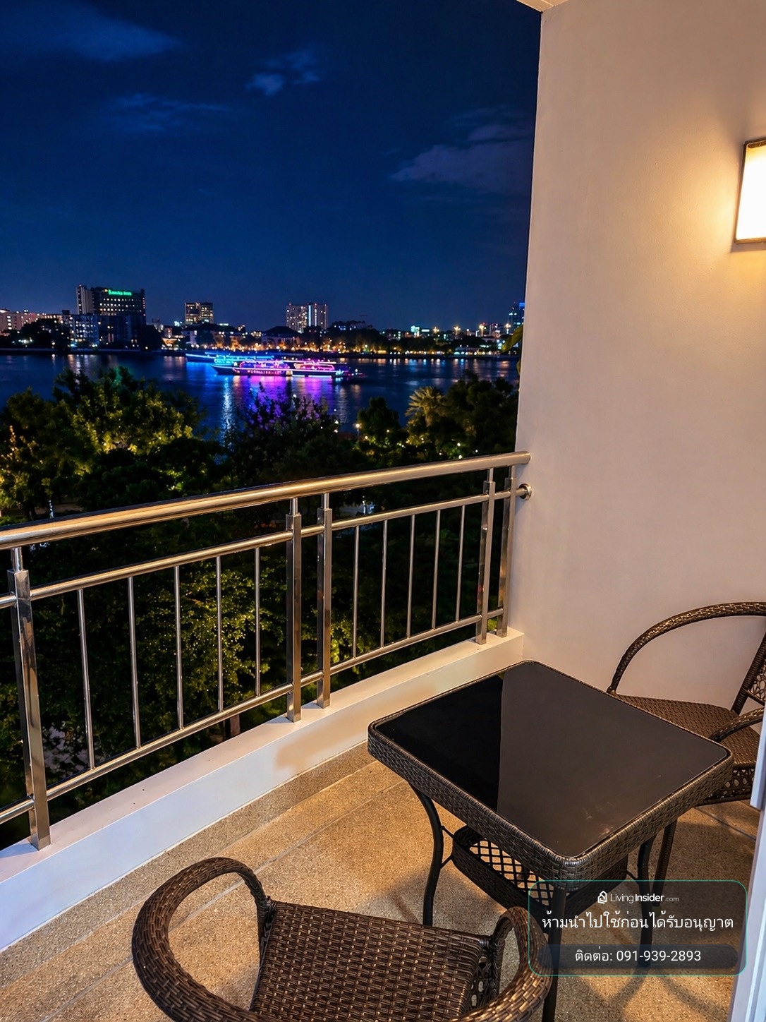  ขายด่วน! 125 ตร.ม. ใกล้ ICONSIAM วิว Asiatique | 2 นอน 2 น้ำ | ห้องมุม | Fully Furnished | Foreign Quota | 12.50 ลบ. – รูปที่ 3