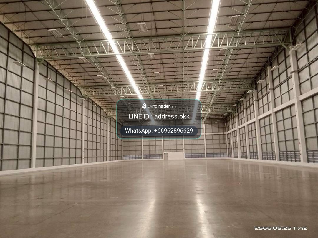 🏭 Factory / Warehouse for Rent 1,200 - 2,466 sq.m. | Bangna-Trat Km.20 , Samutrprakarn Province  💰 Rental Rate: 165 THB/sq.m./month – รูปที่ 2