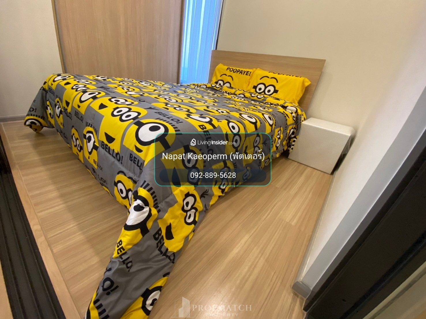 🔥ราคาดีที่สุด🔥M jj ⚡️28 Sqm  1B1B ⚡️ 3.2 MB วิวสวยโล่งห้องน่าอยู่ สนใจติดต่อพัตเตอร์🔥 09288895628 line: plustor_ss – รูปที่ 4