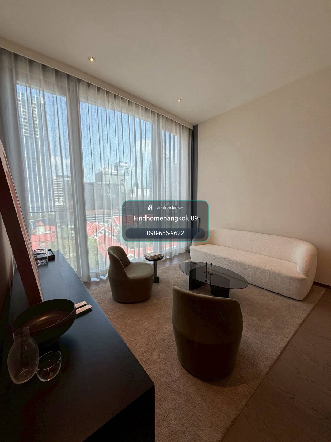 FOR LEASE | SCOPE LANGSUAN ULTRA-LUXURIOUS 1-BEDROOM RESIDENCE – รูปที่ 3