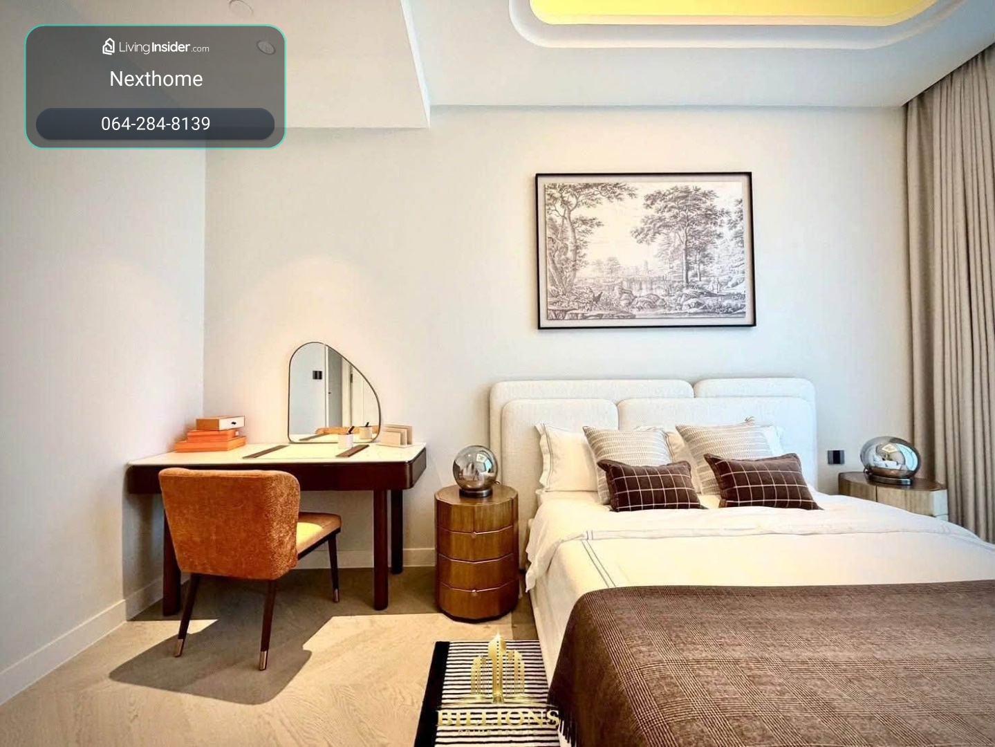🔥ให้เช่าด่วน🔥 Luxury Penthouse One 89 Wireless ห้องหรู 218 ตร.ม. 3 ห้องนอน ชั้น 32 วิวโล่ง ใกล้ One Bangkok – รูปที่ 3