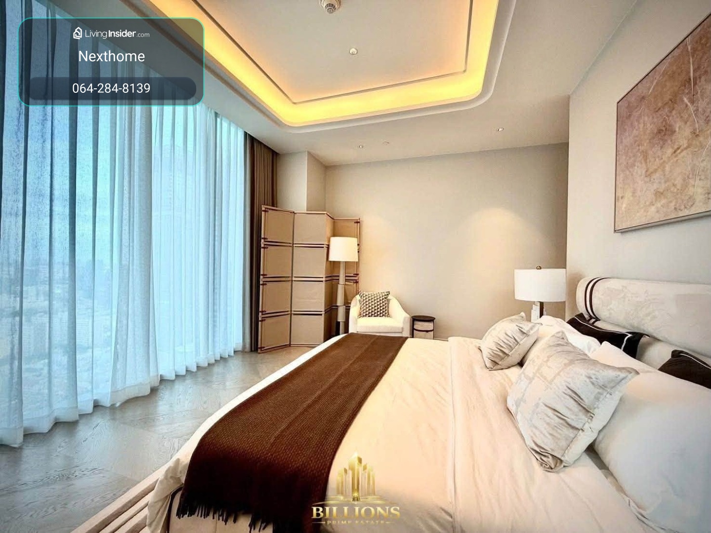 🔥ให้เช่าด่วน🔥 Luxury Penthouse One 89 Wireless ห้องหรู 218 ตร.ม. 3 ห้องนอน ชั้น 32 วิวโล่ง ใกล้ One Bangkok – รูปที่ 4