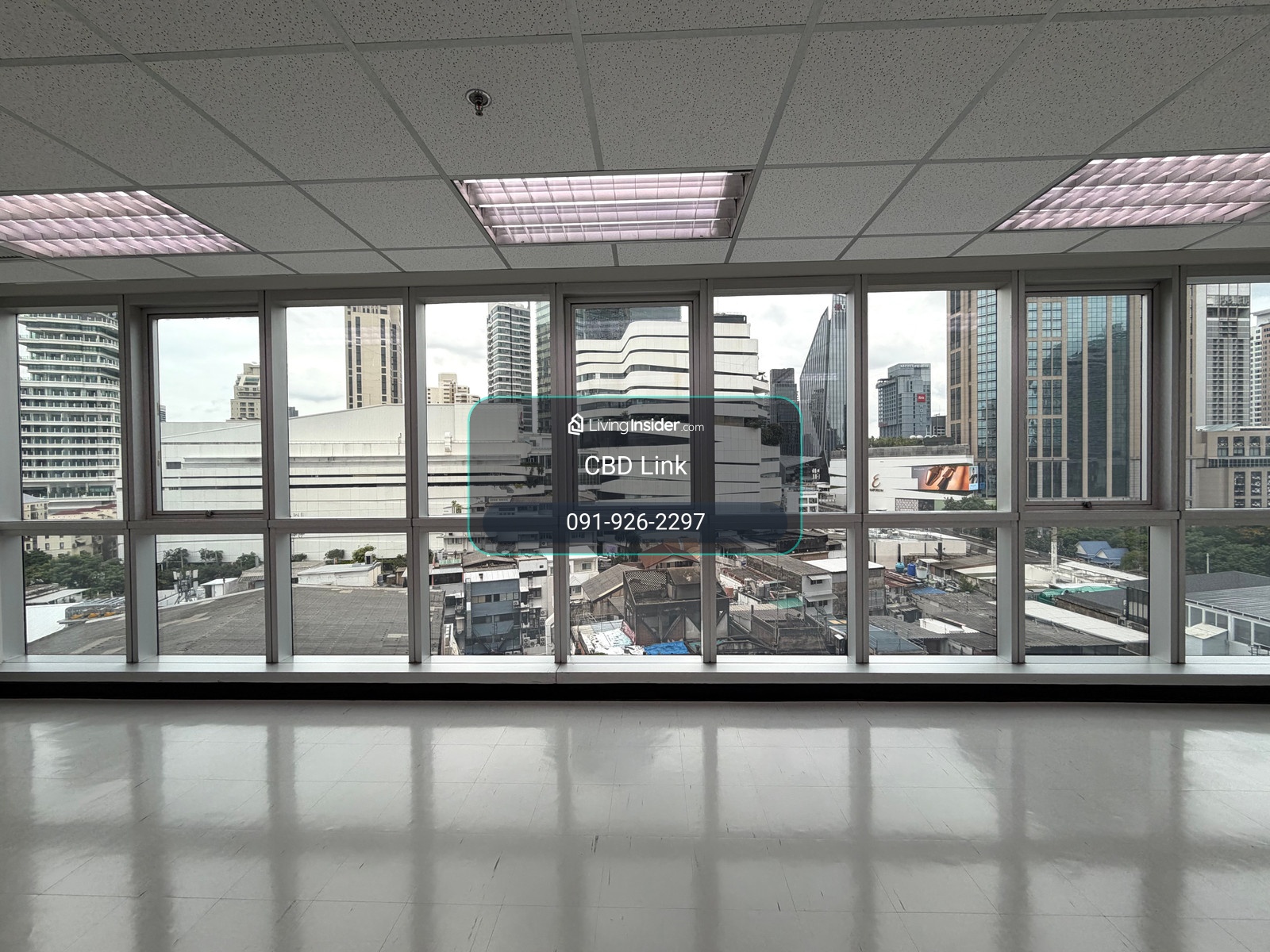 Office 400ม. จาก BTS พร้อมพงษ์, มี 7-11, ค่าฟ่ ร้านอาหารในตึก   – รูปที่ 2