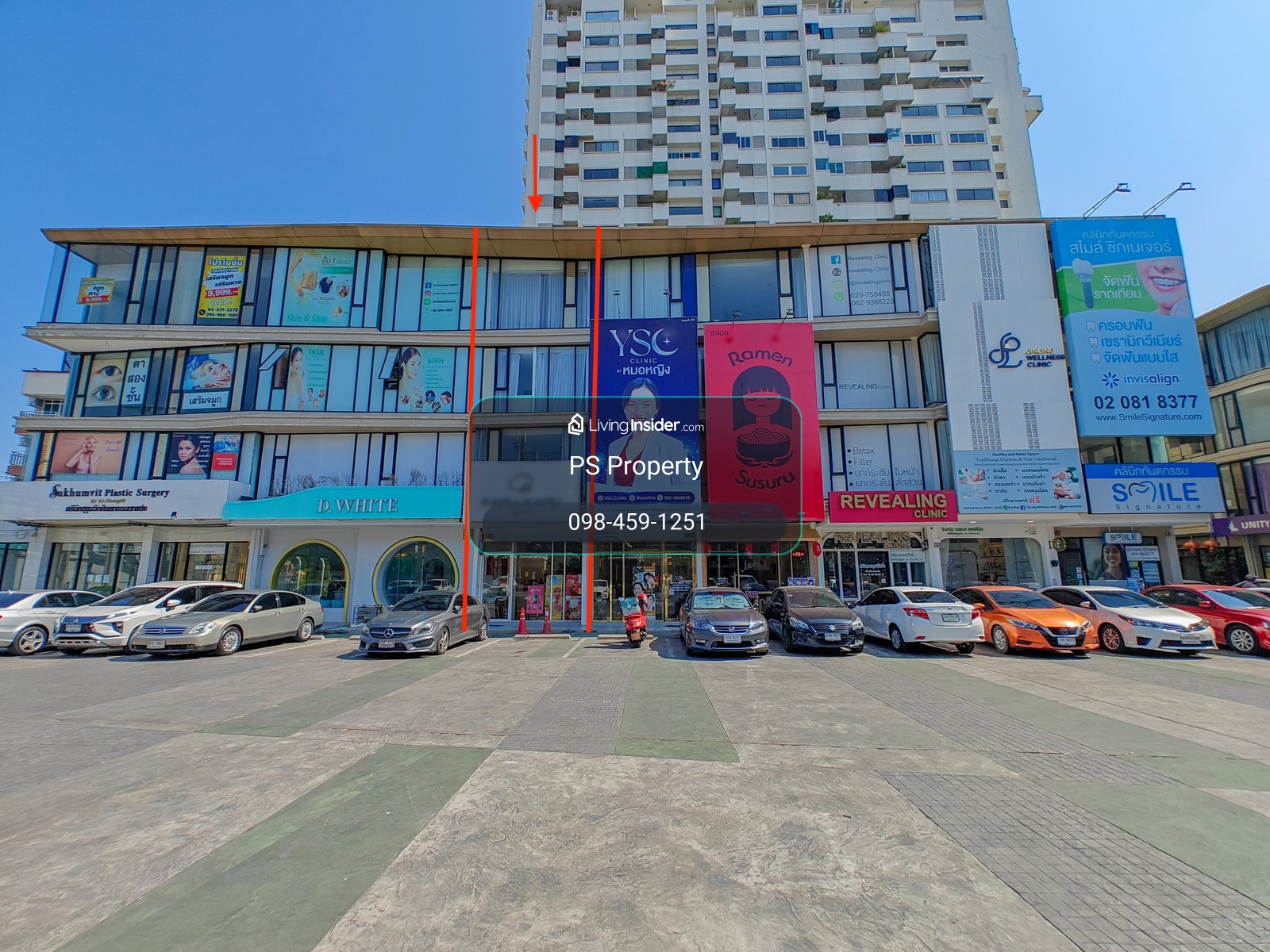 Commercial building for rent ✨ The Millionaire Masters ✨ Air conditioning installed on every floor; near BTS On Nut. – รูปที่ 2