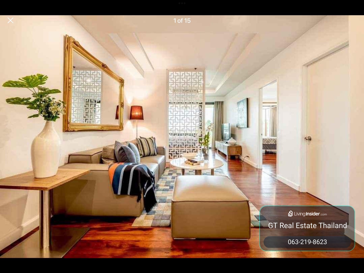 Beautiful condo for sale with tenant at Baan Chao Praya, convenient travel, river view, fully furnished. Suitable for investors! – รูปที่ 2