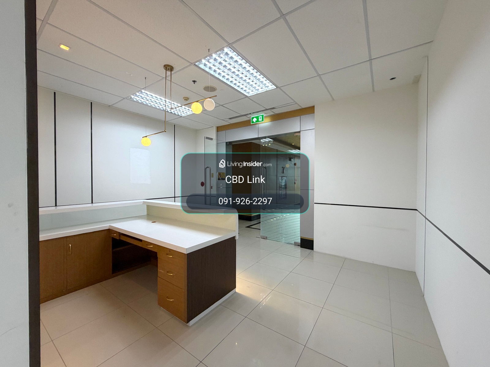 Furnished Office, 24hr AC, 650m to BTS, 15 min from Suvarnabhumi Airport – รูปที่ 2