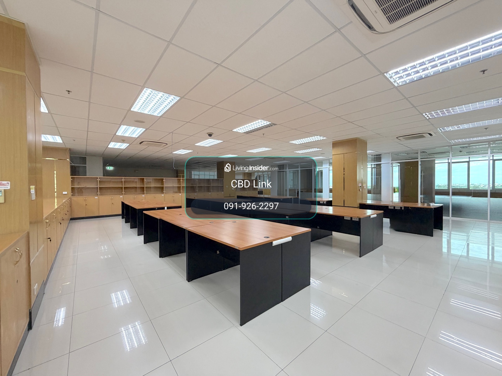 Furnished Office, 24hr AC, 650m to BTS, 15 min from Suvarnabhumi Airport – รูปที่ 3