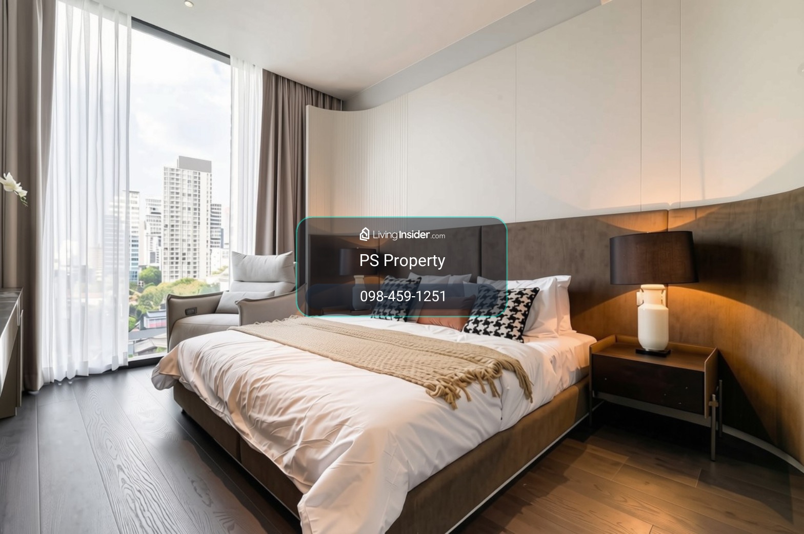 ให้เช่า 📍 LAVIQ Sukhumvit 57 📍 2 ห้องนอน 2 ห้องน้ำ เฟอร์นิเจอร์ และ เครื่องใช้ไฟฟ้าครบ ใกล้ BTS ทองหล่อ – รูปที่ 2