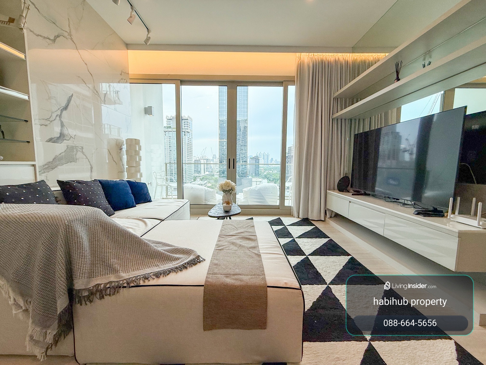 🏠✨ 185 ราชดำริ (185 Rajadamri) | เช่าคอนโดห้อง 1 ห้องนอน (HBH-ST-354) – รูปที่ 2