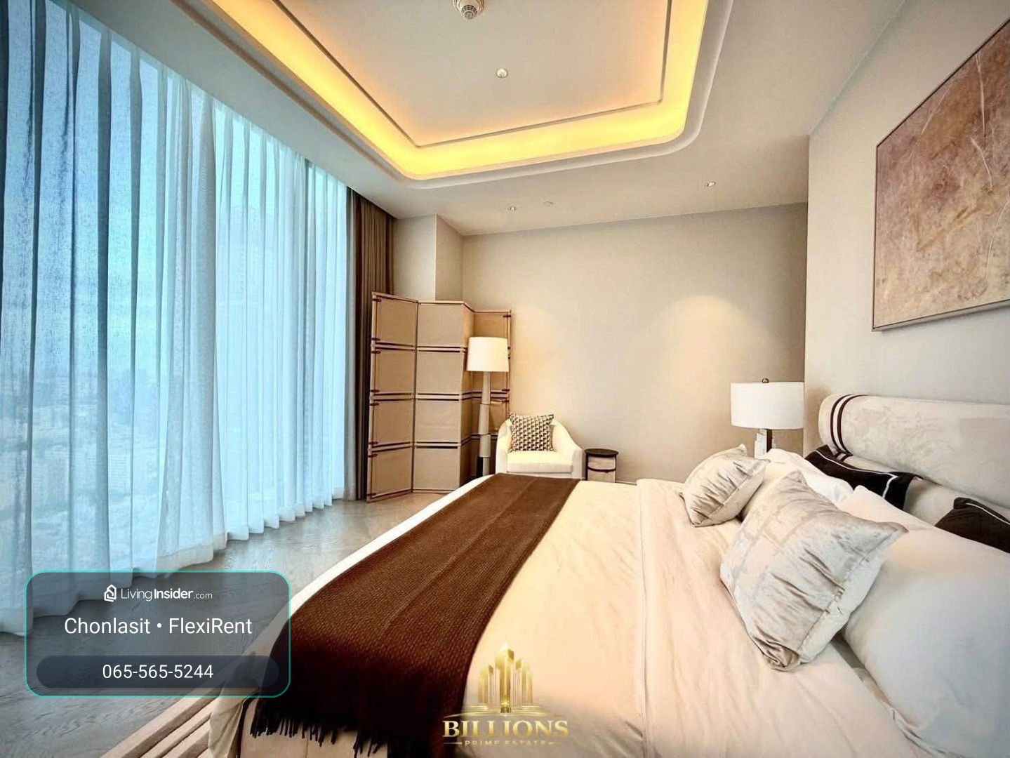 🔥ให้เช่าด่วน🔥 Luxury Penthouse One 89 Wireless ห้องหรู 218 ตร.ม. 3 ห้องนอน ชั้น 32 วิวโล่ง ใกล้ One Bangkok – รูปที่ 4