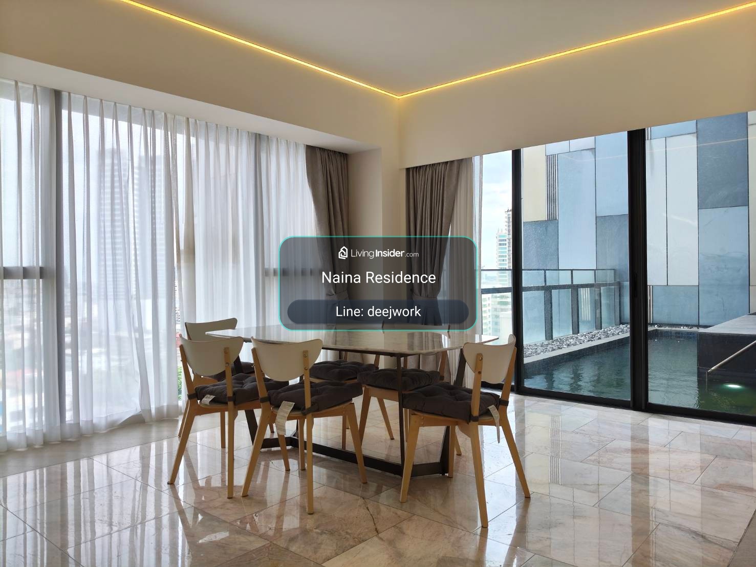 The Met Bangkok | 3-Bedroom Private Pool Residence | Best Value | Move-in Ready – รูปที่ 2