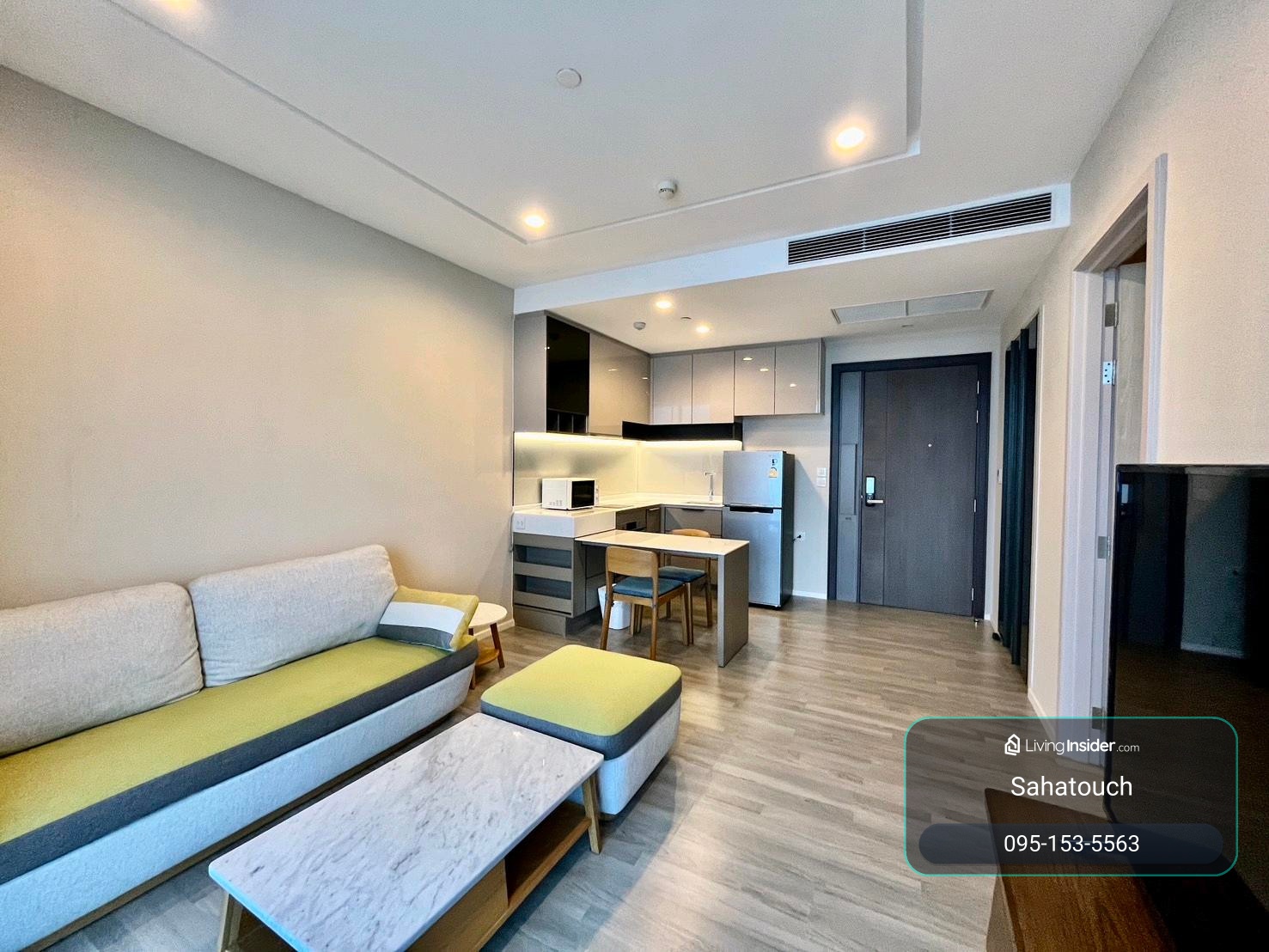 🏙️ 333 Riverside | 1 ห้องนอน วิวแม่น้ำ | อาคาร B | 45 ตร.ม. – รูปที่ 3