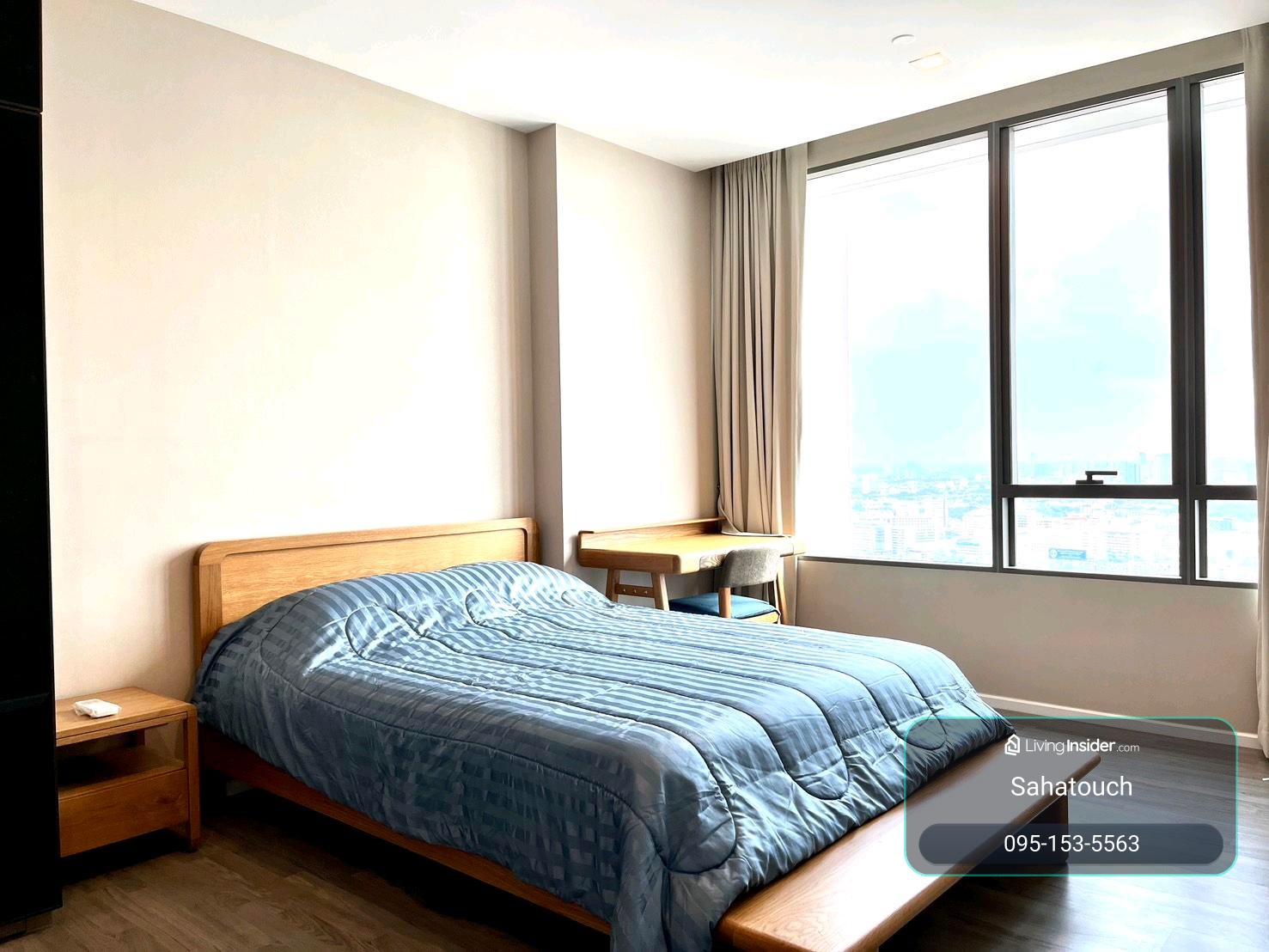 🏙️ 333 Riverside | 1 ห้องนอน วิวแม่น้ำ | อาคาร B | 45 ตร.ม. – รูปที่ 4