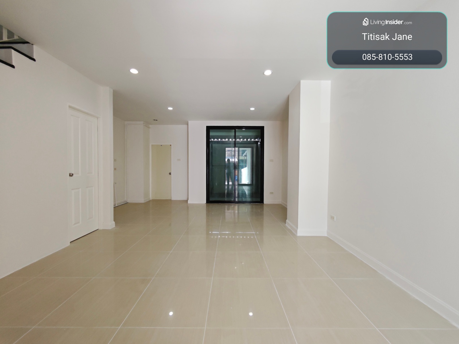 House for sale, townhouse, village, Baan Rock Garden Airport Suvarnabhumi, newly renovated, ready to move in, 25.7 sq m., 130 sq m. Best price in the project, very good value, selling for only 1.89 million baht. – รูปที่ 3