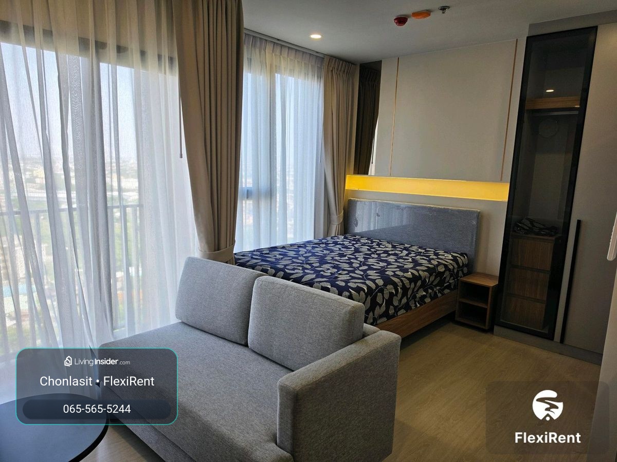 Rental starts at 1 month | NUE RIVEREST Ratburana Studio | ready to move. – รูปที่ 3