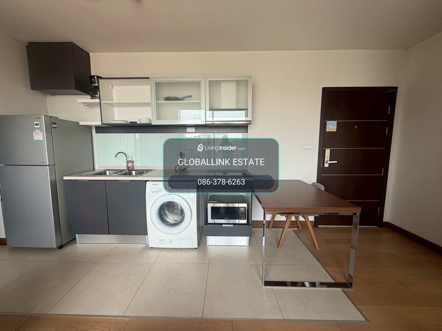 (GBL2269) 🔥🏢 For rent The Astra Condo, Chang Khlan area, 2 bedrooms 🏢🔥 🎯🎯 Room available 22 September 2026 Project name : The Astra Condo 🖥️ Fully furnished ➡️ Area 48.75 sq m ➡️ 8th floor, Building A ➡️ 2 bedrooms, 2 bathrooms – รูปที่ 2