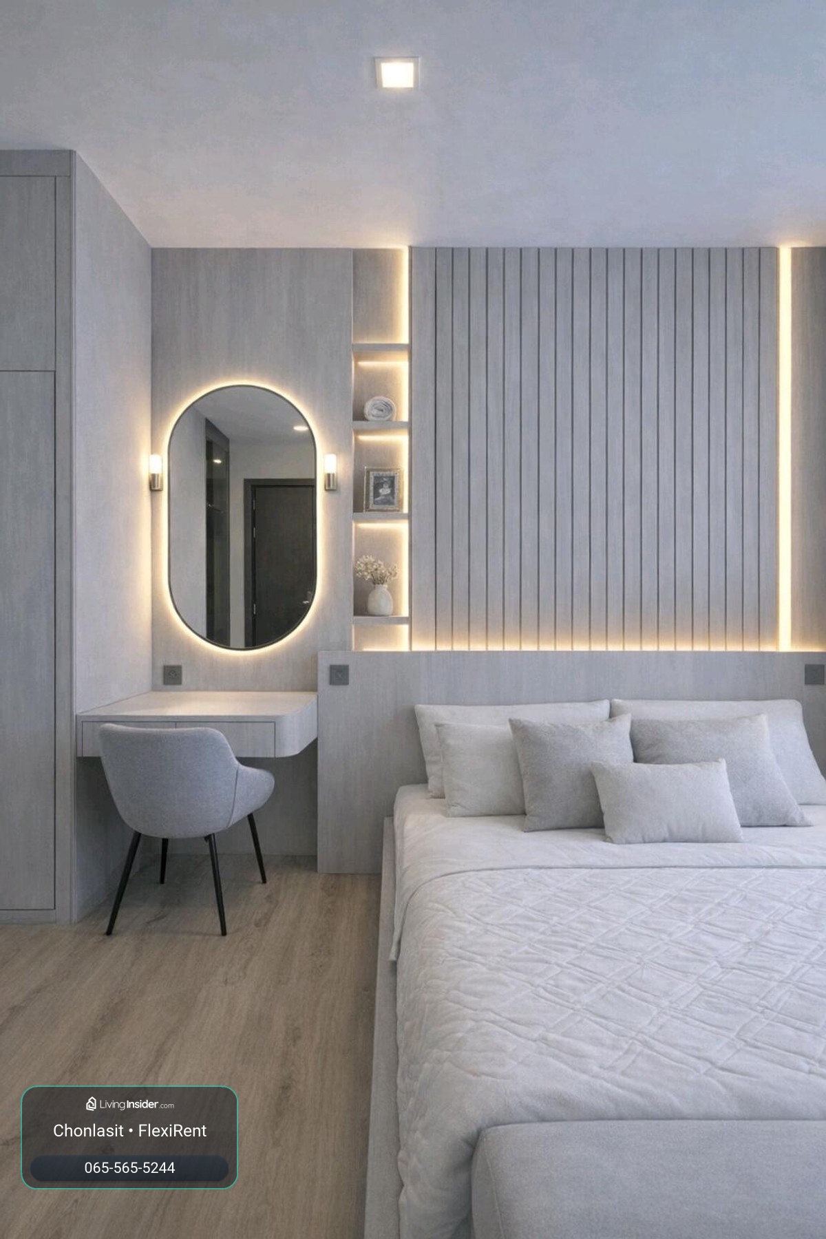 🔥 For rent Noble Around Ari | 32nd floor, city view + open Pearl view ✨ – รูปที่ 4