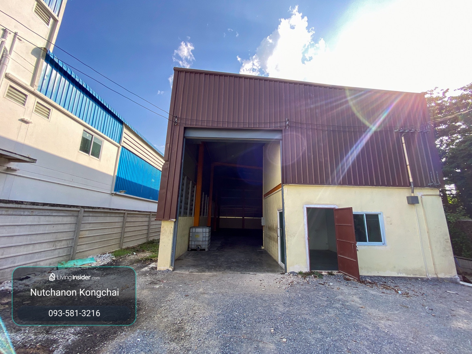 🏭 ขายโกดัง/โรงงานขนาดย่อม แปลงริม 160 ตร.ว. มีออฟฟิศ ทำเลบางบัวทอง-สุพรรณบุรี (ไทรน้อย) เพียง 4.2 ล้านบาท!  – รูปที่ 3